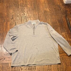 Callaoway Grey Quarter-Zip Pullover
